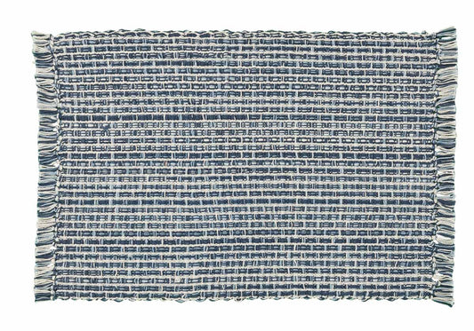 Tweed Placemat - Denim  (Set of 4)