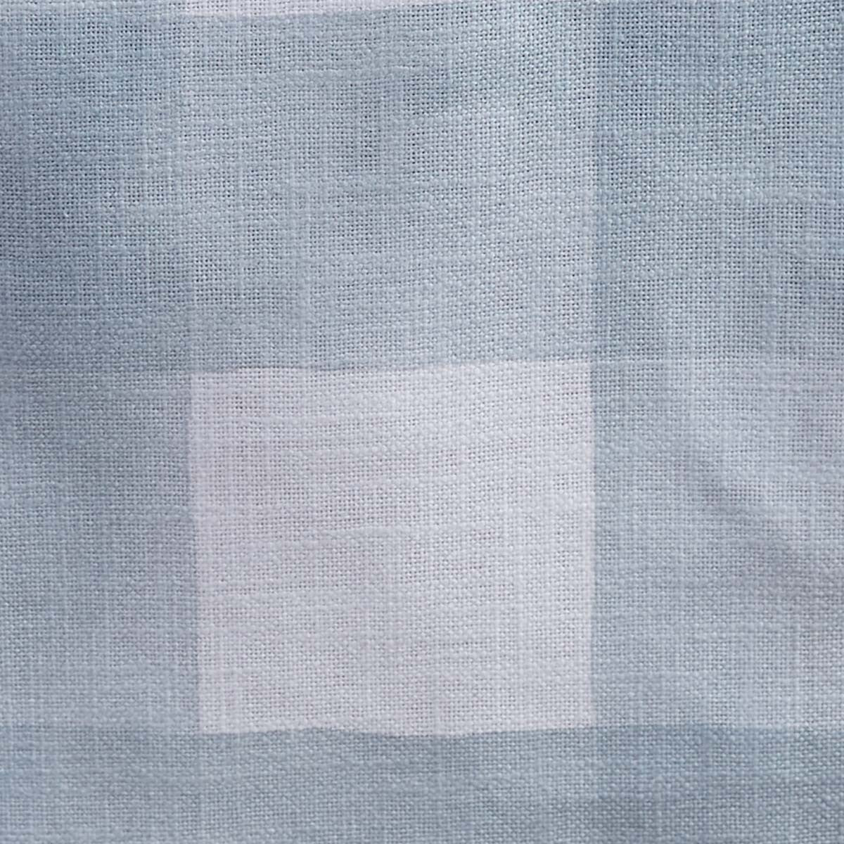 Buffalo Check Watercolor - Table Runner 54"L - Blue Mist