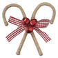 Candy Cane Napkin Rings - Set of 6