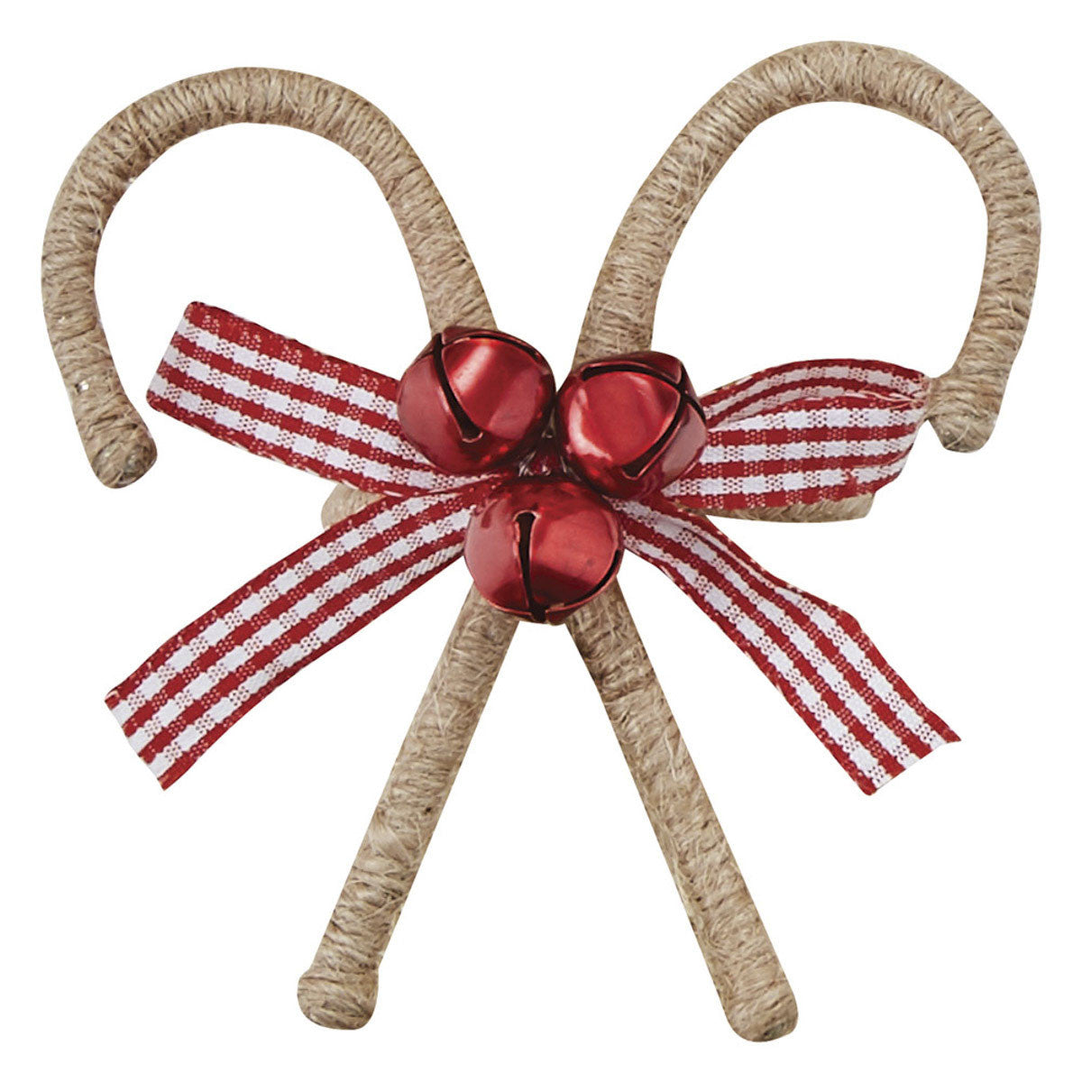 Candy Cane Napkin Rings - Set of 6