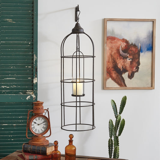 Large Caged Porch Lantern