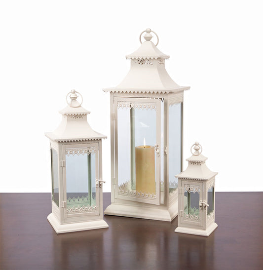 Lanterns (Set of 3) 12"H, 19"H, 27.5"H