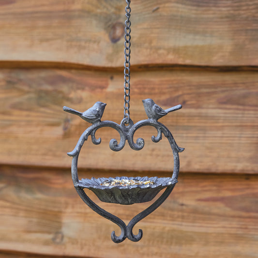 Cast Iron Heart Feeder