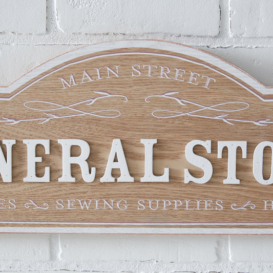 General Store Wall Sign