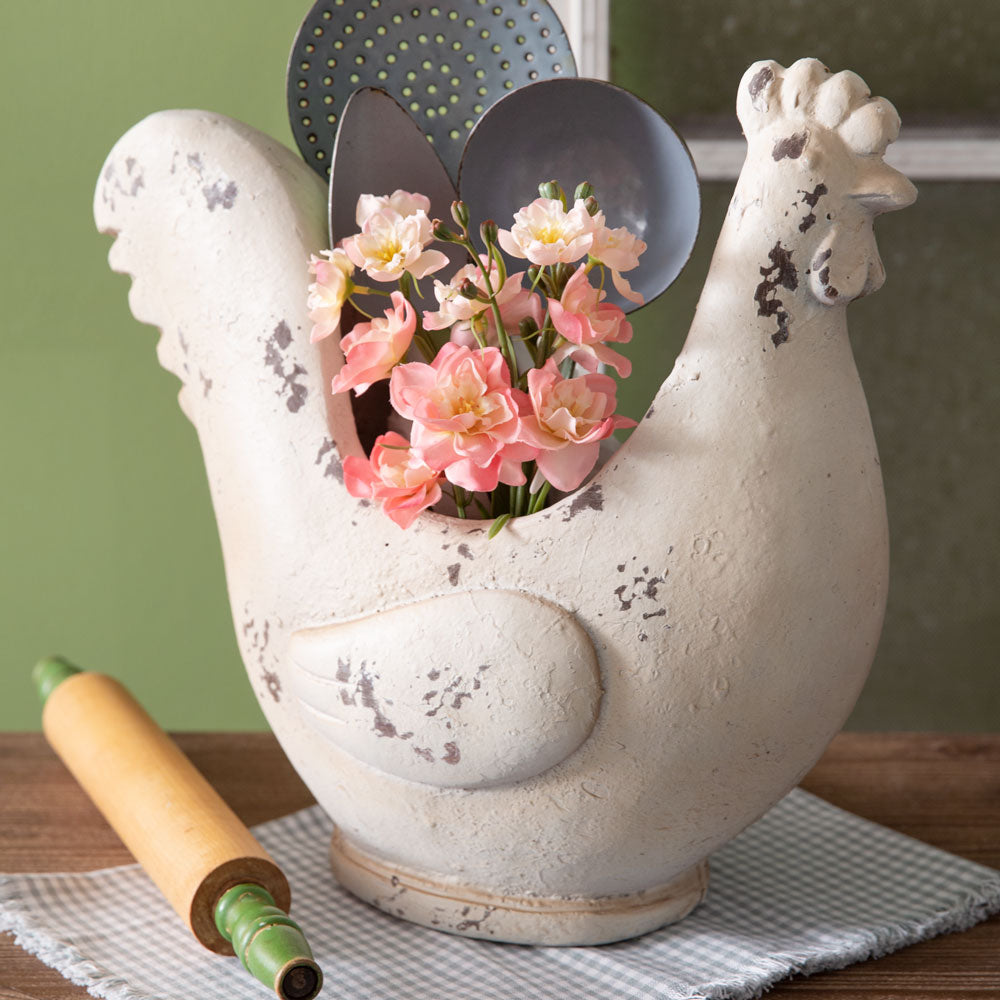 Large Hen Planter