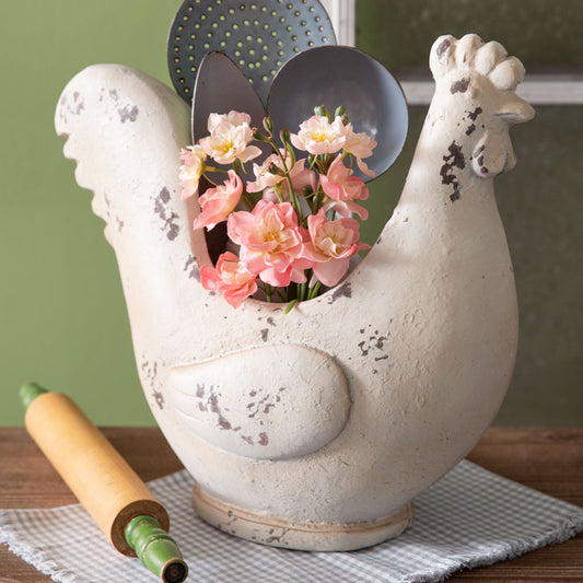 Large Hen Planter