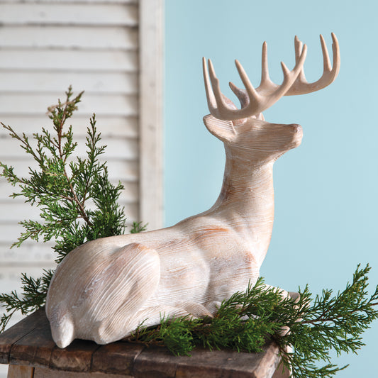 Kneeling Deer Statue