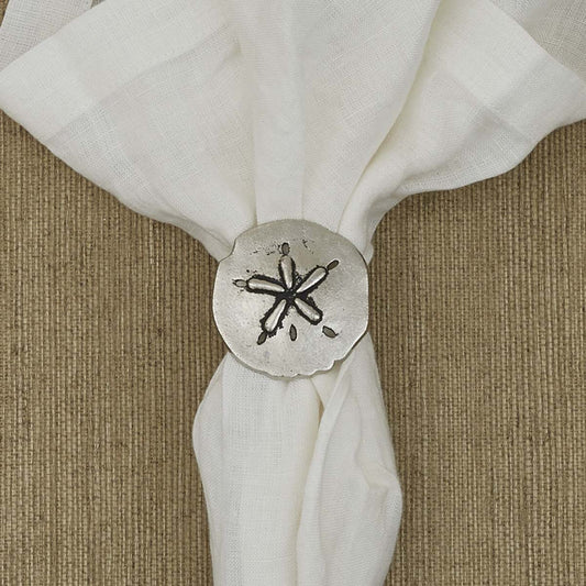 Sand Dollar Napkin Ring (Set of 4)