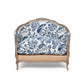 Bluebird Toile Settee