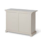 Adeline Wood Console with Glass Doors