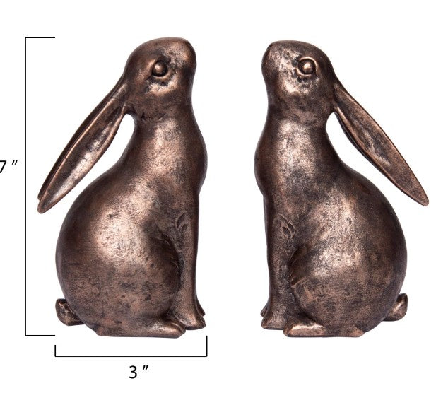 Bunny Bookends, Set of 2