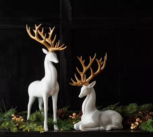 Deer (Set of 2) 13"H, 18"H