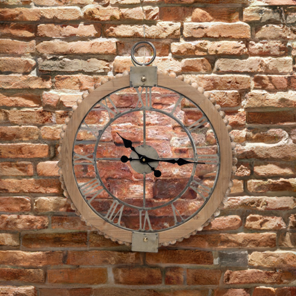 Open Wall Clock