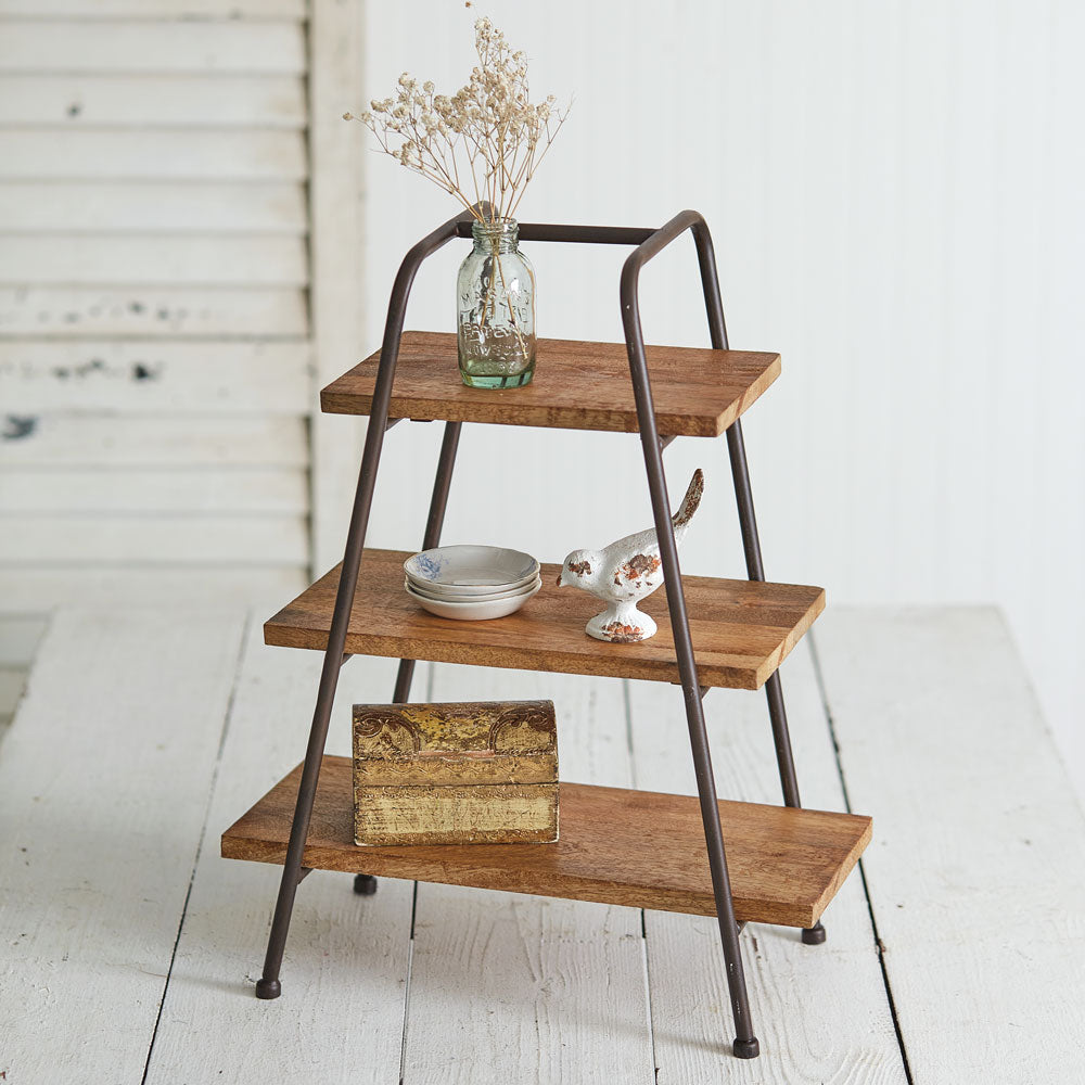 Tabletop A-Frame Shelves - River Chic Designs