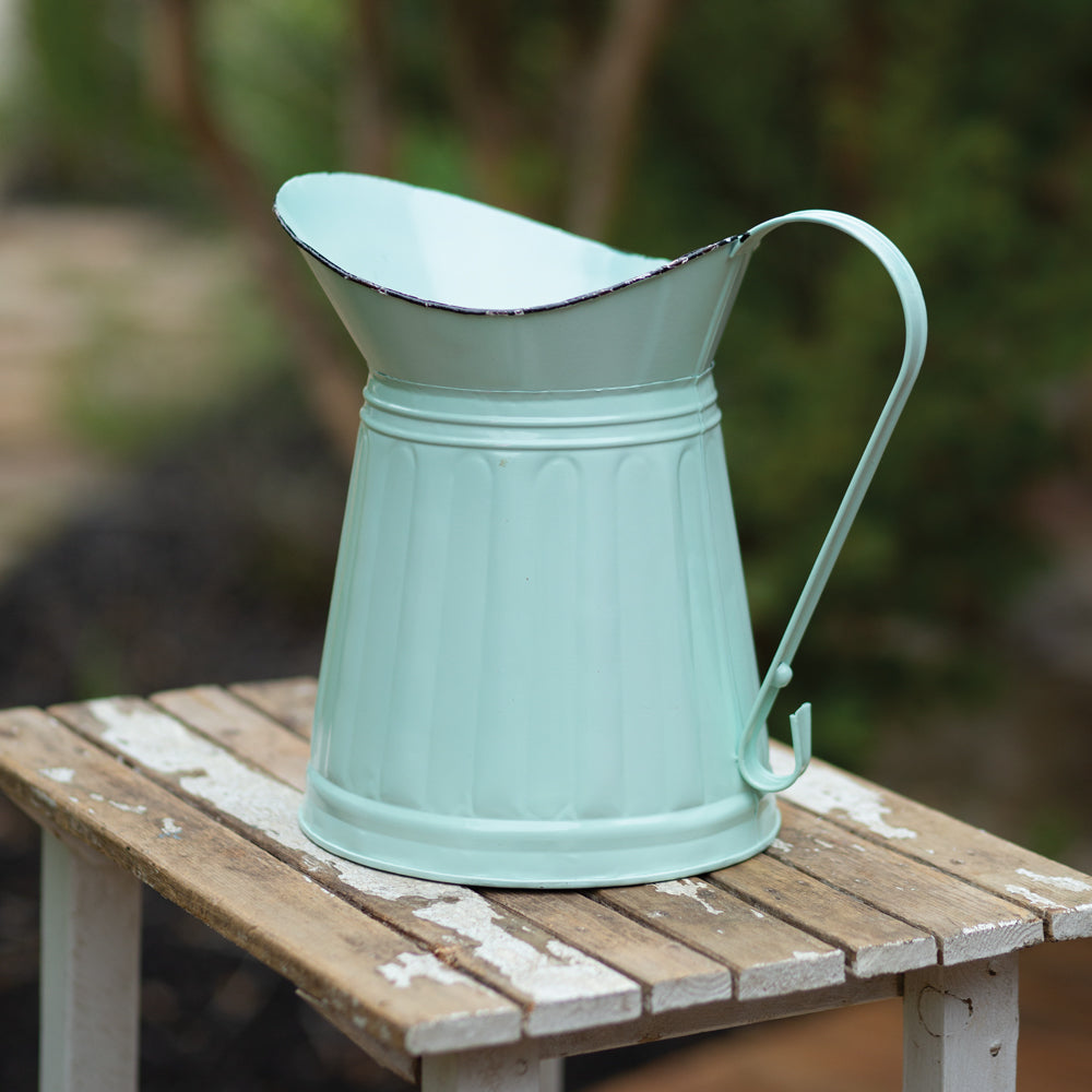 Seafoam Milk Pitcher - River Chic Designs