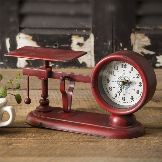 Balance Scale Clock - River Chic Designs