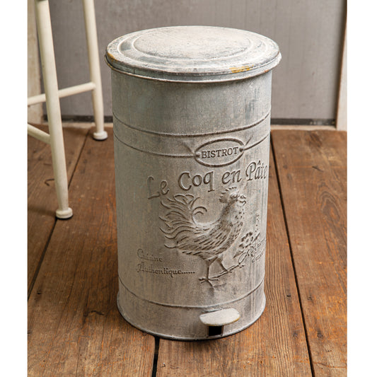 Rooster Trash Bin - River Chic Designs