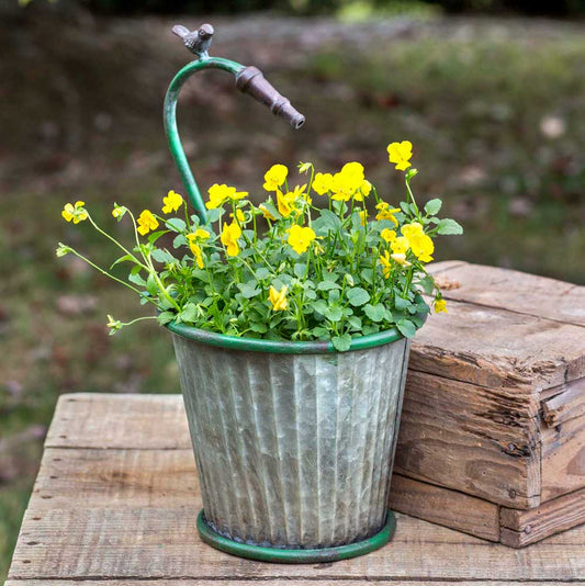 Garden Hose Tapered Planter - River Chic Designs