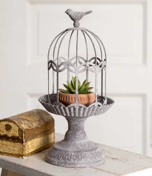 Songbird Gazebo Cloche with Base - River Chic Designs