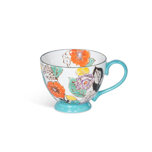 Poppy Garden Cappuccino Cup